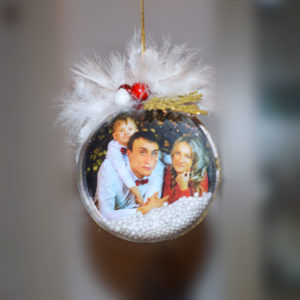 Pallina Personalizza Foto Famiglia